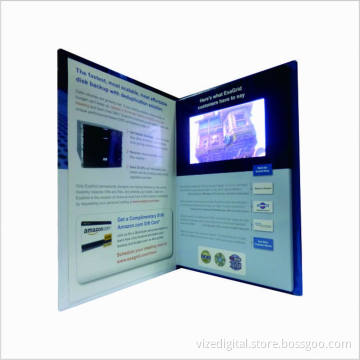 Video Brochure for 2.4/2.8/4.3/5/7/10.1 Inch Screen for Option